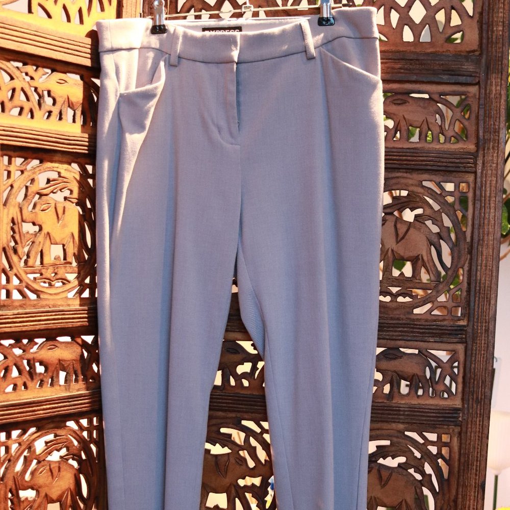 Express straight leg trouser with back seam